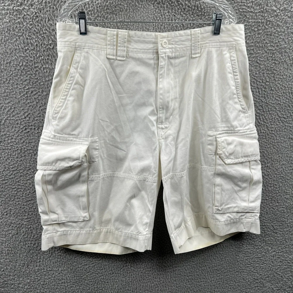Polo Ralph Lauren Men Cargo Shorts 36 Coastal Preppy Utility Quiet Luxury Casual